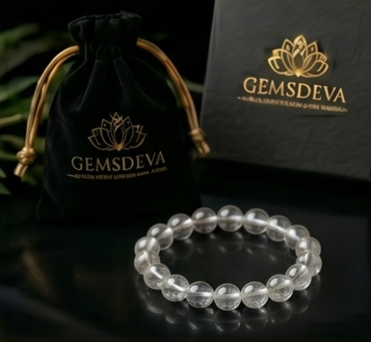 Clear quartz bracelet