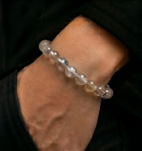 Clear quartz bracelet