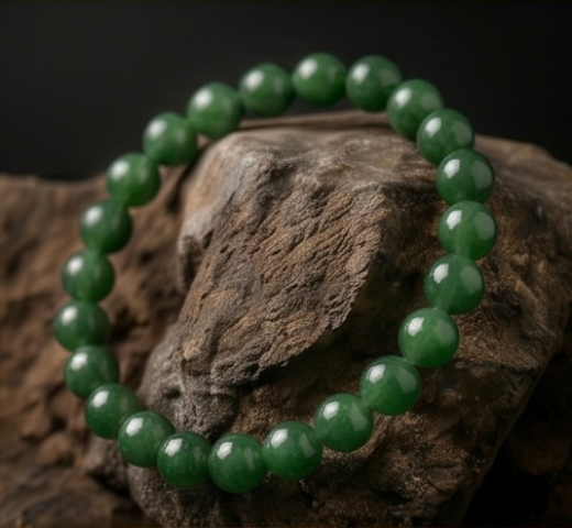 Green Jade Bracelet for Prosperity, Harmony & Good Fortune | Gemsdeva