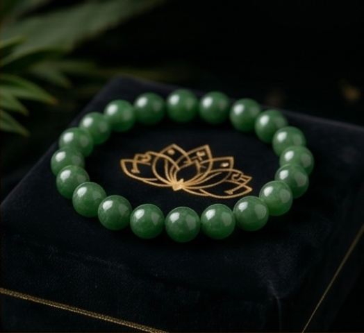 Green Jade Bracelet for Prosperity, Harmony & Good Fortune | Gemsdeva