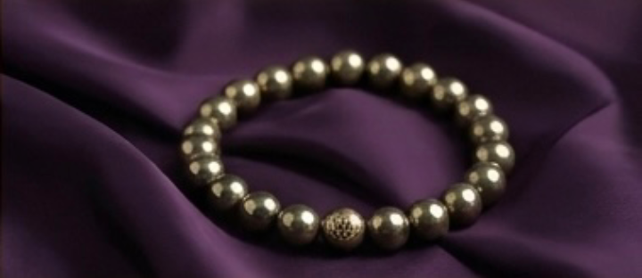 Pyrite Bracelet – Wealth, Confidence & Protection | Gemsdeva