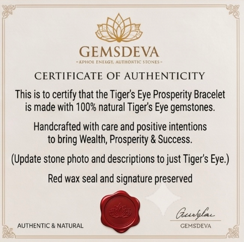 Tiger’s eye bracelet