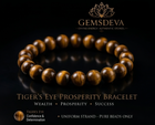 Tiger’s eye bracelet