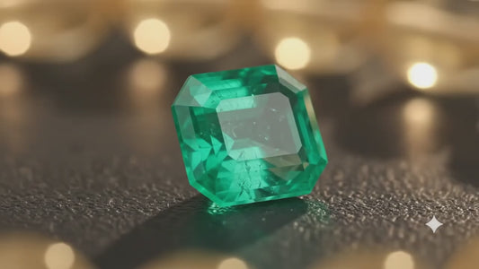 Zambian Emerald 5 Carats (5.55 Ratti) - Emerald Cut Octagonal | 100% Natural | Lab Certified